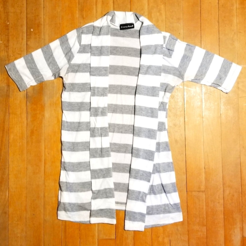 Stripped cardigan